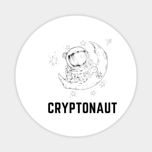 Crypto Currency Astronaut "Cryptonaut" Magnet